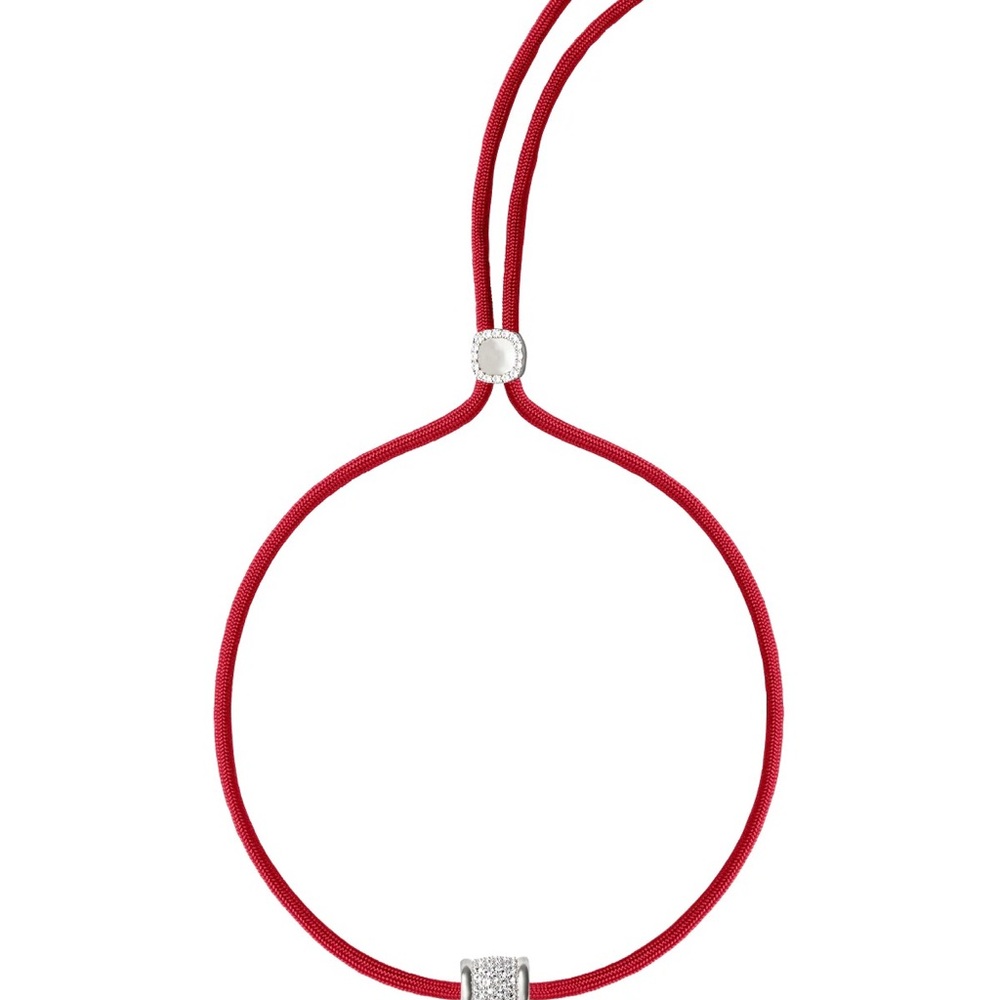 Red Paracord Necklace